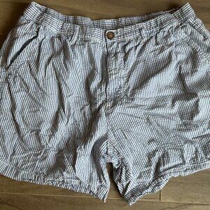 Searsucker Mens Shorts Size L